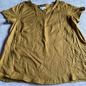 J. Jill Love Linen Women's 100% Linen Top Size Small Petite